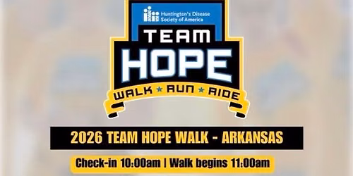 2026 Team Hope Walk - Arkansas 