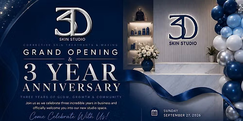 3D SKIN STUDIO GRAND OPENING