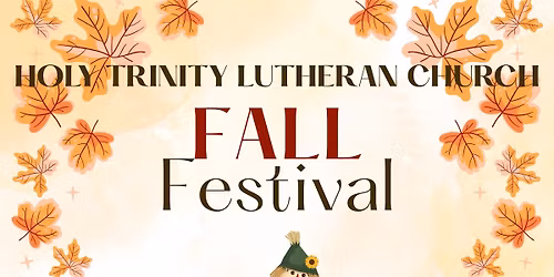 Holy Trinity Lutheran Church Fall Festival