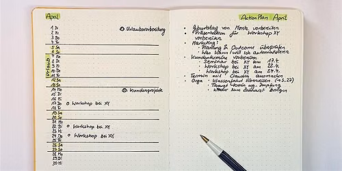 Bullet Journal mit Frauke Sch\u00f6ttke | Workshop