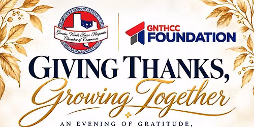 GIVING THANKS, GROWING TOGETHER- Networking Event