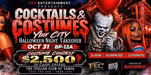 Cocktails and Costumes YBOR CITY TAKEOVER