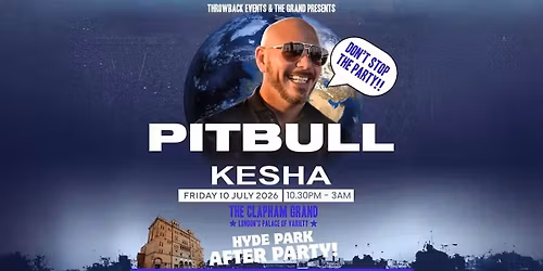Pitbull &amp; Kesha Hyde Park After Party!