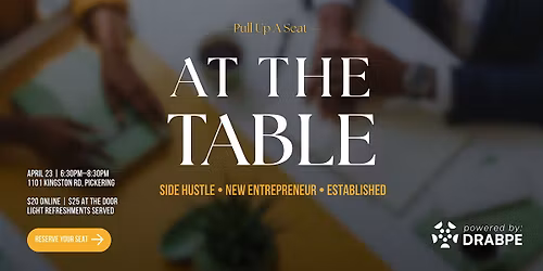 At the Table: Every Stage. One Room.