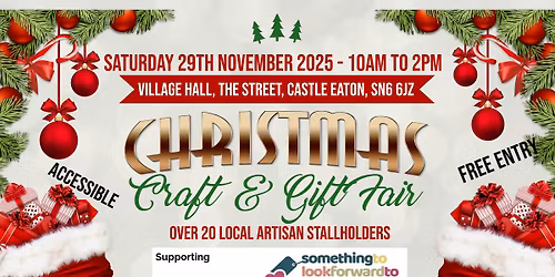CASLTE EATON CHRISTMAS CRAFT & GIFT FAIR