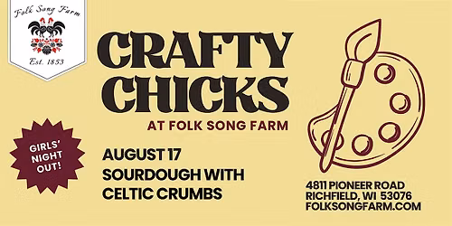 Crafty Chicks: Sourdough with Celtic Crumbs