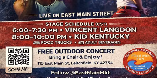 East Main Market Concert Series- Kid Kentucky