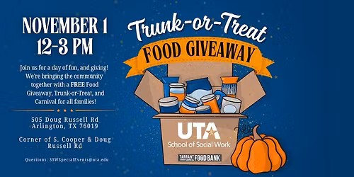 Trunk-or-Treat & Food Giveaway