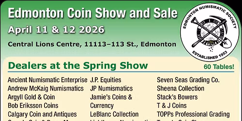 Edmonton Coin show