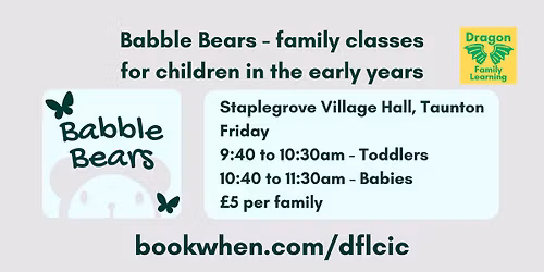 Babble Bears - Toddlers