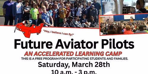 An Exciting Future Aviator Pilot S.T.E.M. Camp Saturday June 6th in Seattle