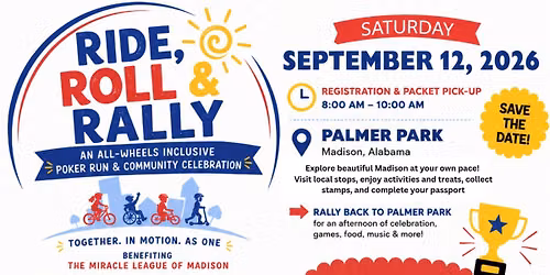 Ride, Roll, Rally: An All-Wheels Inclusive Poker Run and Community Celebration
