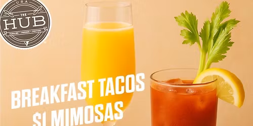Breakfast Tacos, $1 Mimosas, & $5 Bloodies