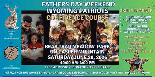 Annual Fathers Day Weekend Confidence Course
