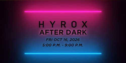 \ud83c\udf19 HYROX AFTER DARK - Full Simulation \ud83c\udf19