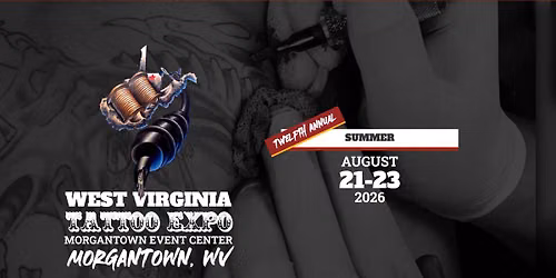 \ud83c\udfe8 OFFICIAL HOTEL BLOCK \u2013 WV TATTOO EXPO (AUGUST 2026) \ud83c\udfe8