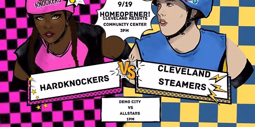 Burning River Roller Derby Presents: All-Stars vs. Demo City + 20th Anniversary Throwback Game