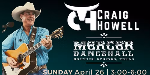 Craig Howell @ Mercer Dancehall