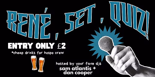 Ren\u00e9, Set, Pub Quiz! Pt. 3 | Caf\u00e9 Ren\u00e9