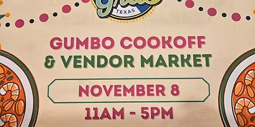 Yachty Gras 1st Ever Annual Gumbo Cookoff and Vendor Market