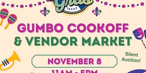 Yachty Gras 1st Ever Annual Gumbo Cookoff and Vendor Market