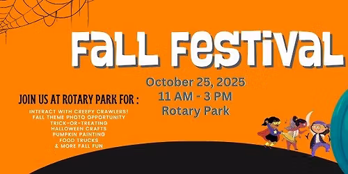 Rotary Park Fall Festival!