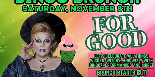 November 8th Belle Pepper's Bingo Brunch!