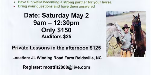 Balance for Ranch and Trail Riding Clinic with Amy Skinner