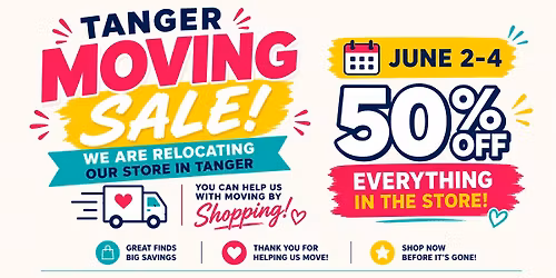 MOVING SALE!