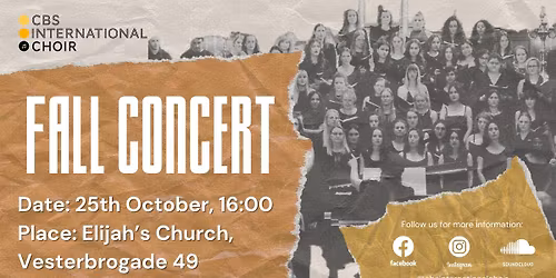 Fall Concert 2025 - CBS International Choir \ud83c\udf42