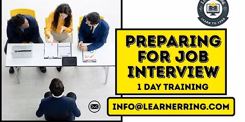 Preparing for Job Interviews 1 Day Workshop | Lexington, KY