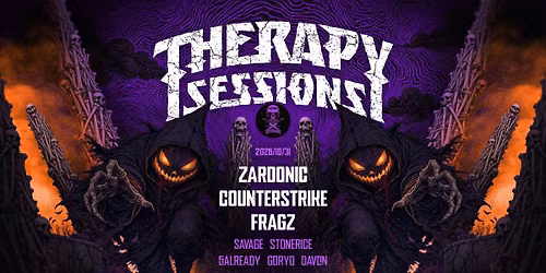 Therapy Sessions Halloween w\/ Zardonic, Counterstrike, Fragz