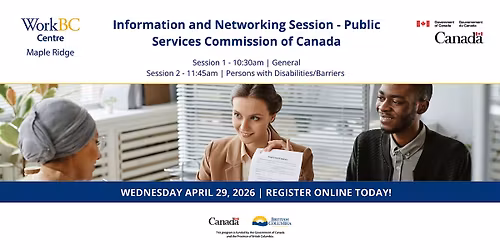 Information and Networking Session - Public Services Commission of Canada