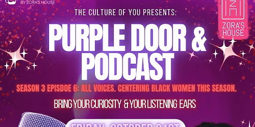 S3 E6 CoY Purple Door and Podcast with Dr. Melissa Crum