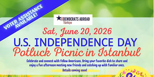 3rd Annual Independence Day Potluck Picnic