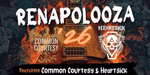 Renapalooza with Common Courtesy (ADTR Tribute) and Heartsick | Tattoo Artist Festival