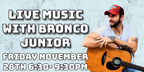 Live Music with Bronco Junior