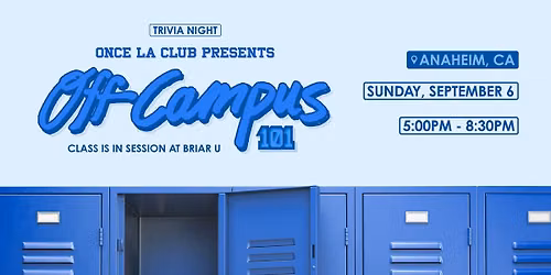 Off Campus 101 (Trivia Night)