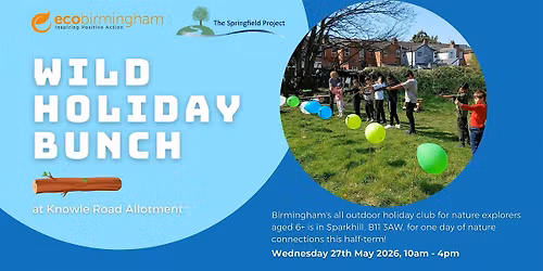 Wild Holiday Bunch at Knowle Road Allotment!