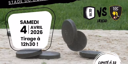 Concours de palets- REC Rugby - Samedi 4 Avril, 12h30 - 2 joueurs \/ 4 palets