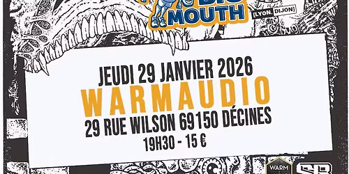 COMBUST + SPEEDWAY + BIG MOUTH @Warmaudio - Lyon