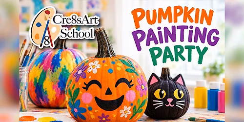 Cre8sArt School Pumpkin Painting Party | Fort Lee