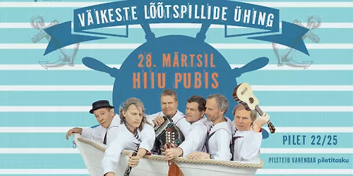 V\u00e4ikeste L\u00f5\u00f5tspillide \u00dching \/ 28. m\u00e4rts \/ kell 20.00 