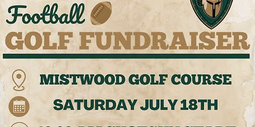 TC West Titan Football Golf Fundraiser