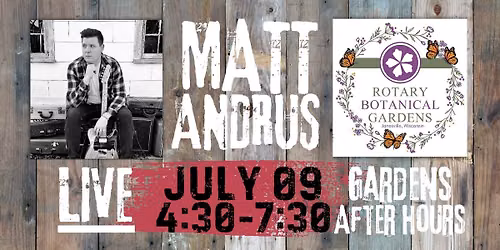 LIVE MUSIC @ The Gardens After Hours