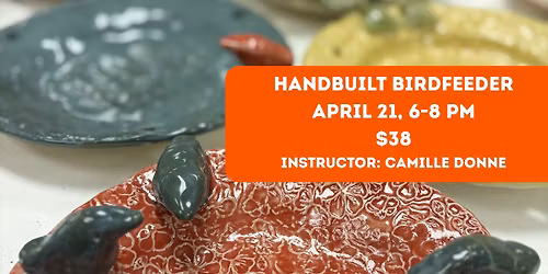 Handbuilt Birdfeeder