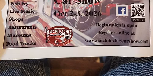 20th annual Natchitoches Car Show