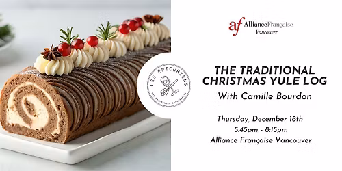 LES \u00c9PICURIENS |The traditional Christmas Yule Log