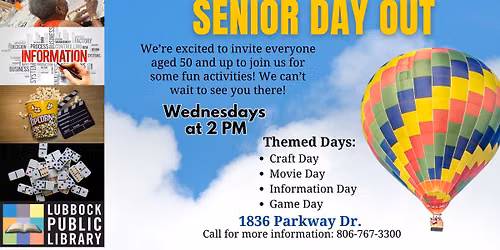 Senior Day Out at Patterson Branch Library