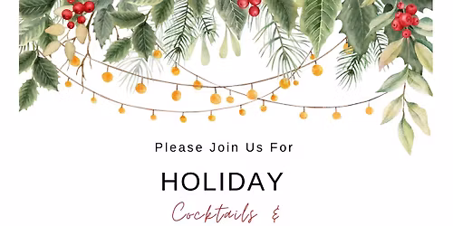 Christmas Cocktails & Charcuterie 